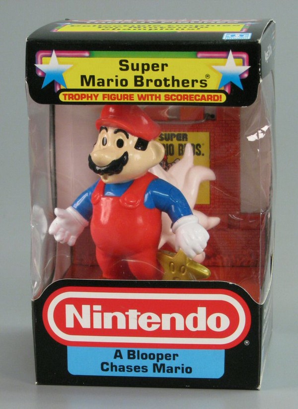Gessoo, Mario (A Blooper Chases Mario), Super Mario Brothers, Hasbro, Pre-Painted